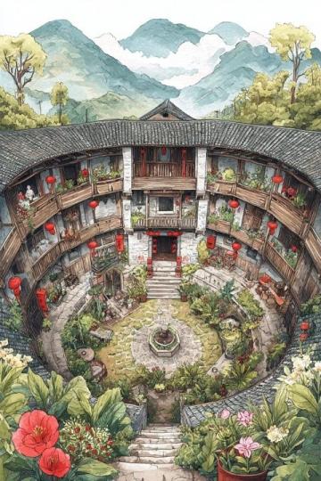 七彩小箬村旅游攻略-大溪村旅游攻略