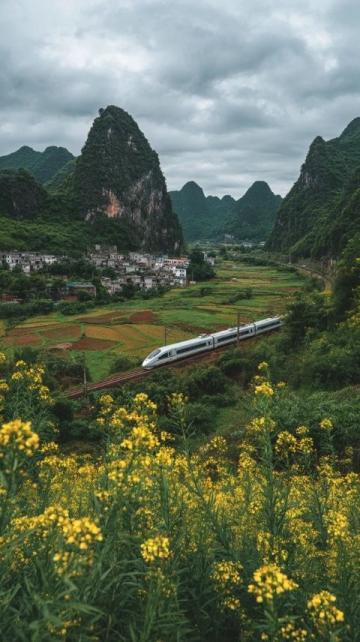 第四天，我去探索了贵州美丽的自然风景。