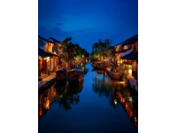 嘉兴旅游必住：体验月河古镇水乡夜景