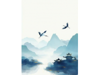 金顶刺青天，松海生云烟,问道塔云处，心随鹤影闲镇安旅游