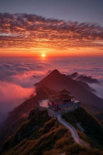 河北秦皇岛角山景区：万里长城第一峰，4A级自然与历史的完美融合